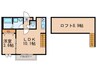 Ampio本陣 1LDKの間取り