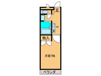 間取図 プレジ－ル　シャンブル