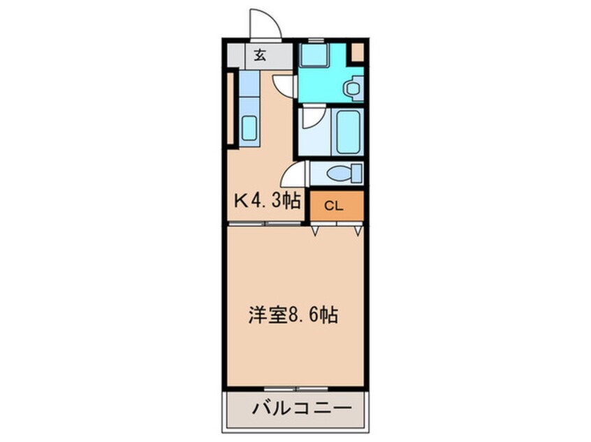 間取図 メゾン・ド・ジョバーニ