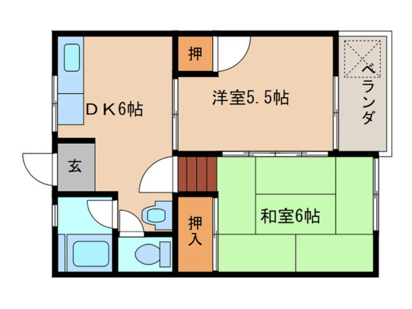 間取図 つよみせいビル