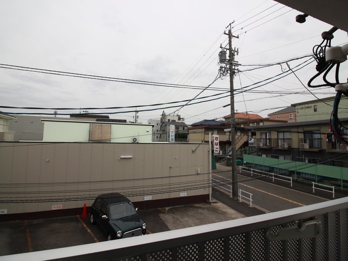 室内からの展望 コーポアスカ