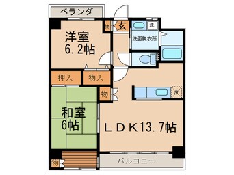 間取図 ア－バンドエル大曽根東