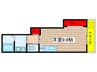 山田ビル 1Rの間取り