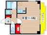ライフステ－ジ白壁Ⅱ 1Rの間取り