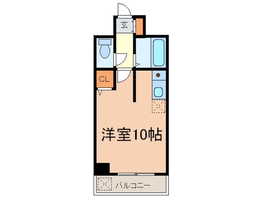 間取図 タウンエステ－ト新栄