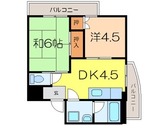 間取図 サン宮脇