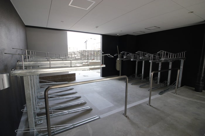 駐輪場 ワールドアイ名古屋城北