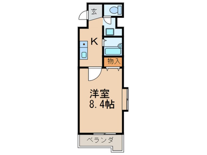 間取図 モナティス・那古野