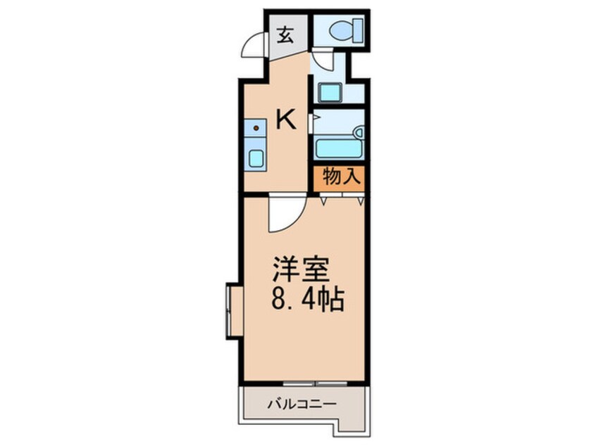 間取図 モナティス・那古野