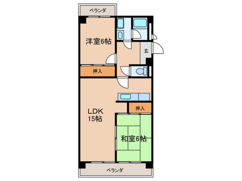 間取図 ト－ク２１