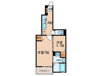 間取図 Casa Viola