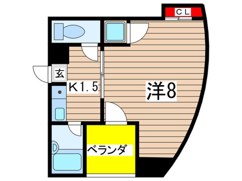 間取図 マリオン吹上ビル