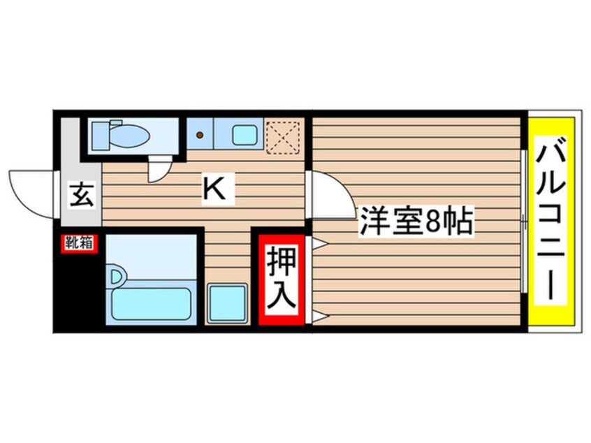 間取図 ベルメゾン