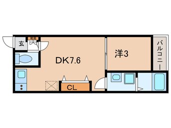 間取図 レガーレ尾頭橋