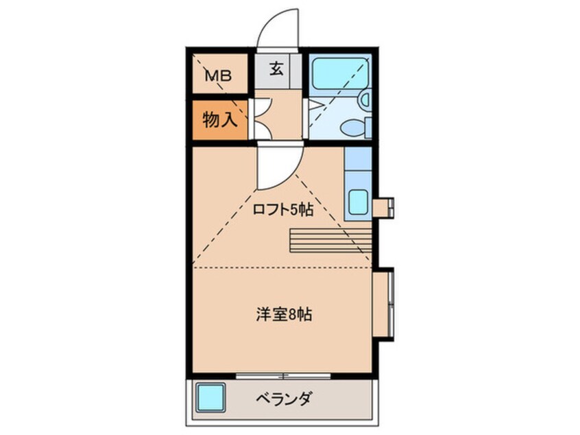 間取図 ル－トヒル４