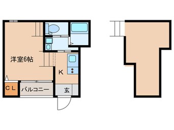 間取図 Raggio名駅前