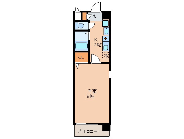 間取り図 マノワール中村公園