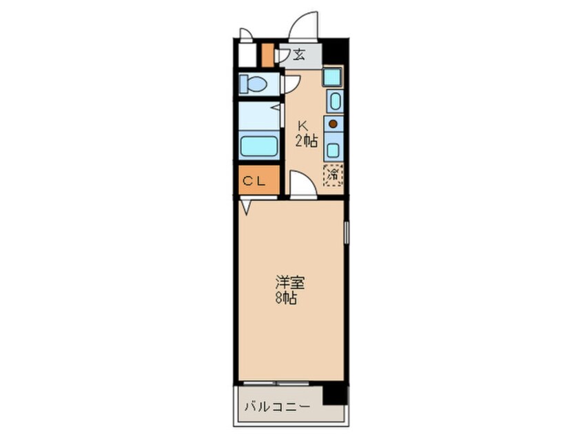 間取図 マノワール中村公園