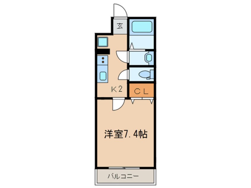 間取図 リブリ・太閤