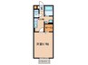 Ｃｅｎｔｒａｌ　Ｐｉｌｌａｒ 1Kの間取り