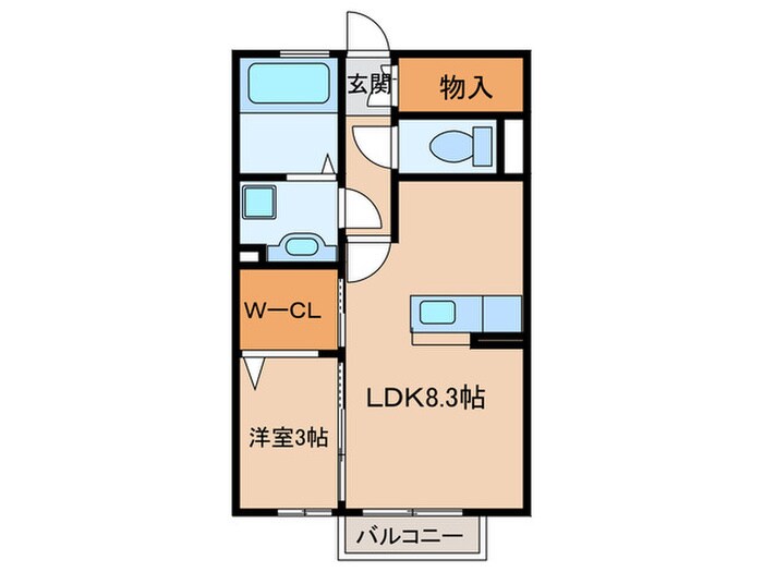 間取り図 シェノアⅡ