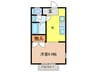 Casa　Largo坂巻 1Kの間取り