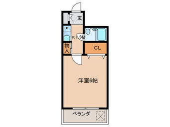 間取図 サンコートにしび