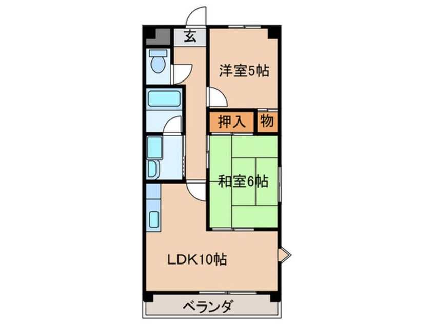 間取図 エクセル東須ケ口