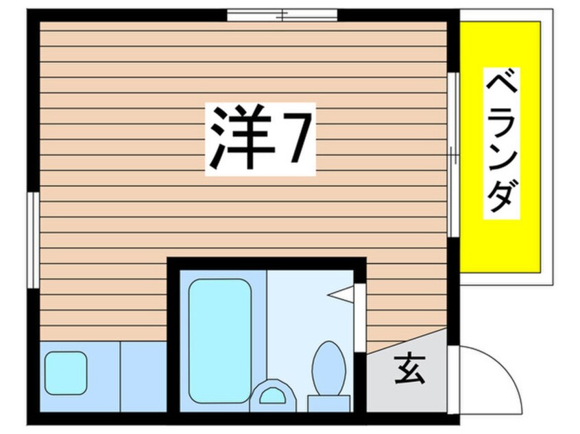 間取図 ア－バンポイント川名