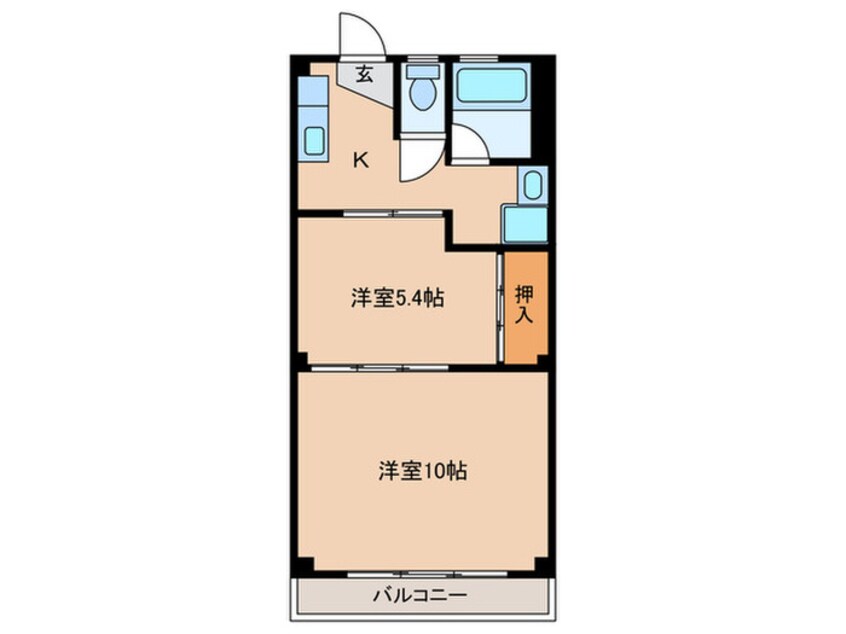 間取図 I・Aビル　ドエル本陣