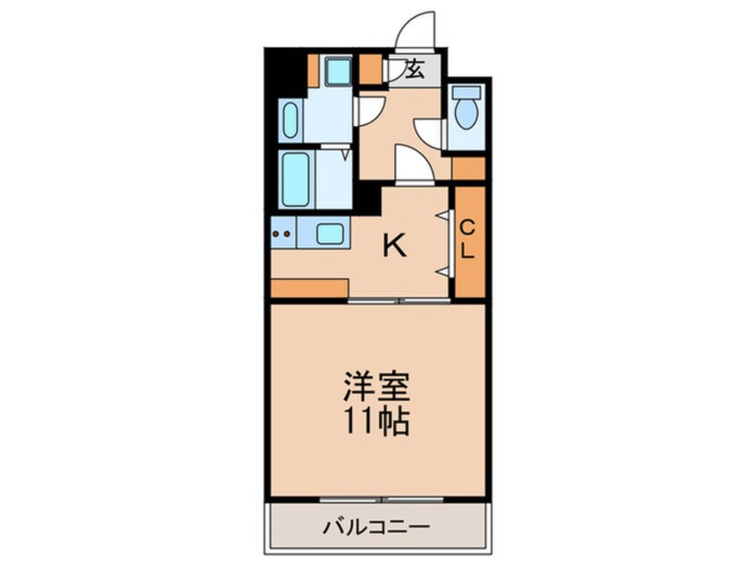 間取図 モエ･リングスト－ン