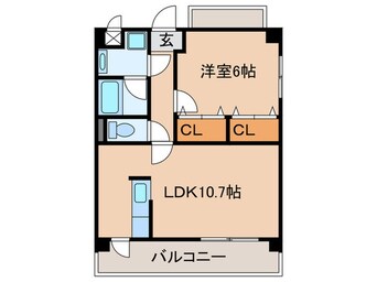 間取図 ル－チェ庄内緑地