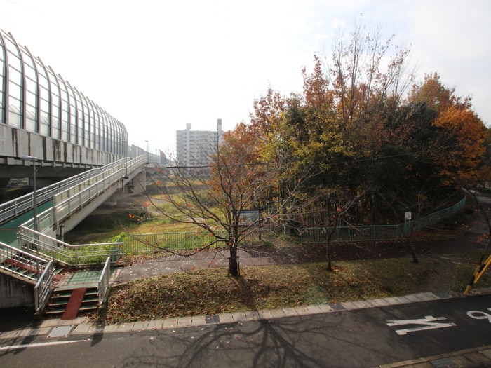 室内からの展望 リバ－パ－ク植田東