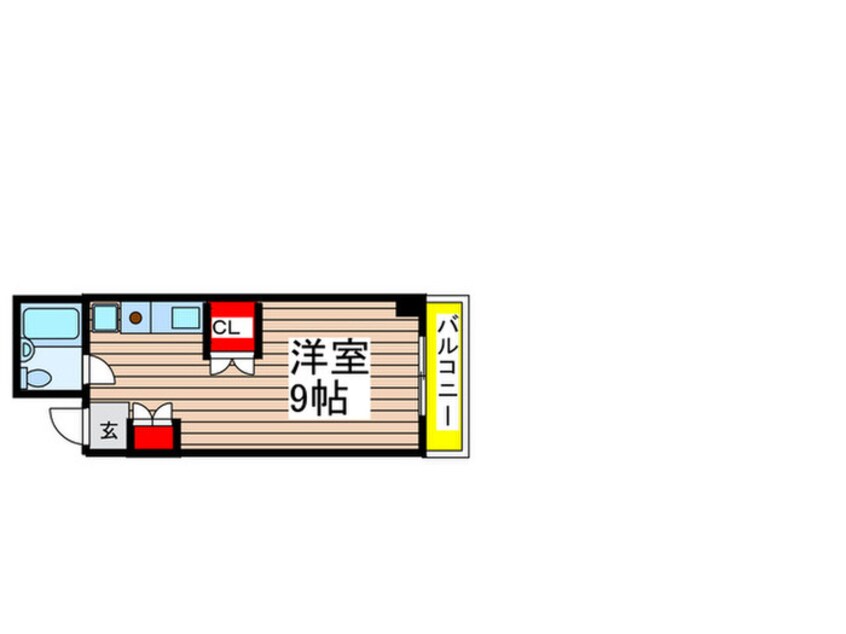 間取図 コーポサンシスタ