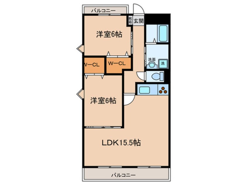 間取図 ヴィブレ