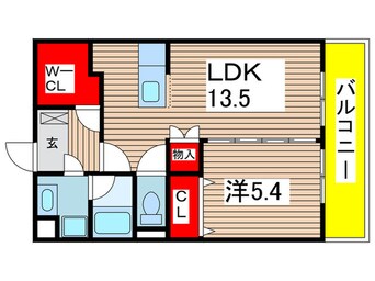 間取図 オースィニ21