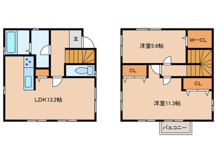 間取図 清須市上条戸建