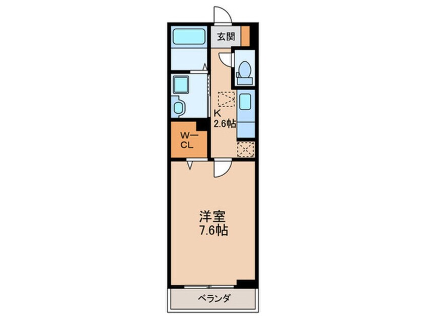 間取図 パラディス柳田