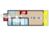エスリード上前津LIVIA 1Kの間取り