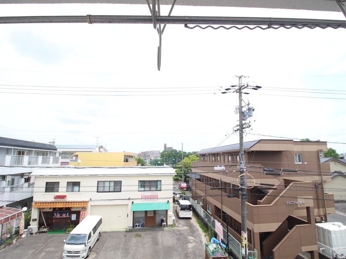 室内からの展望 フローラ大坪