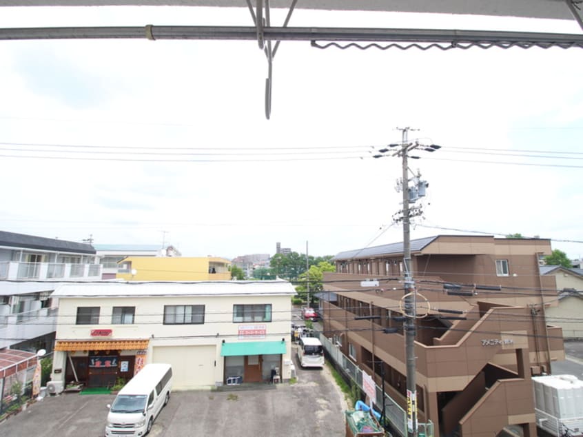 室内からの展望 フローラ大坪