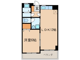 間取図 佃マンション