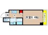 ワイズタワー新栄 1Kの間取り