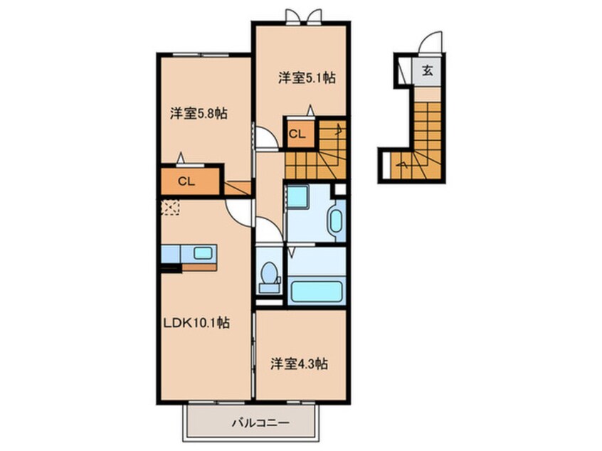 間取図 シャルール