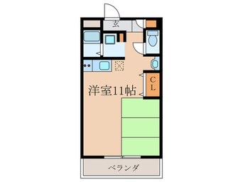 間取図 ツカタハイツ