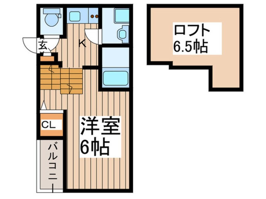 間取図 ネオメゾナ津賀田