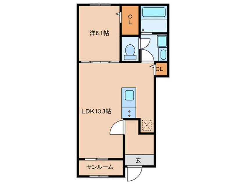 間取図 ペッパーミル