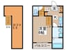 クライムヒルズ 1Kの間取り