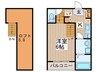 クライムヒルズ 1Kの間取り