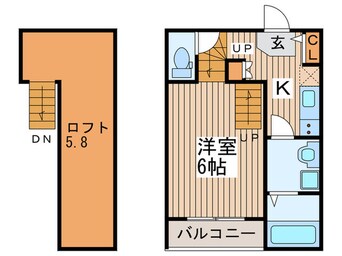 間取図 クライムヒルズ